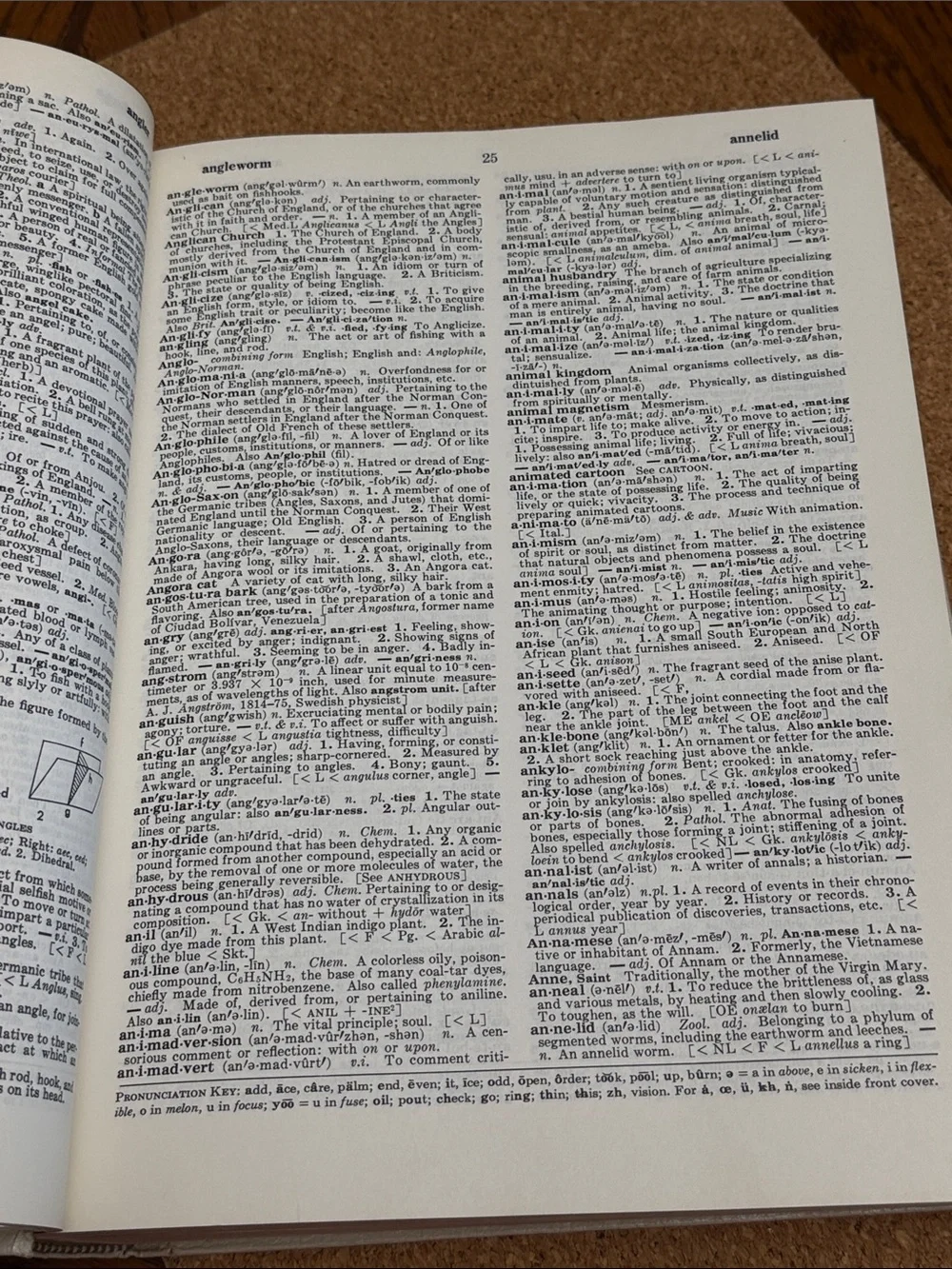 Vintage 1972 Funk & Wagnalls Encyclopedic Dictionary Hardcover Text Book Large - Picture 8 of 10